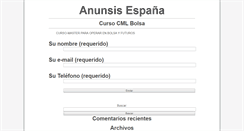 Desktop Screenshot of es.anunsis.com